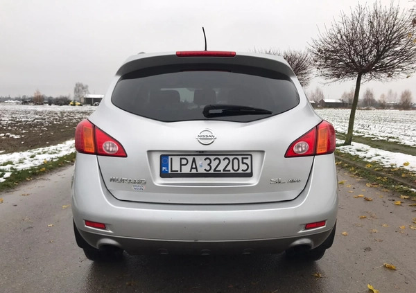 Nissan Murano cena 23000 przebieg: 203000, rok produkcji 2009 z Inowrocław małe 46